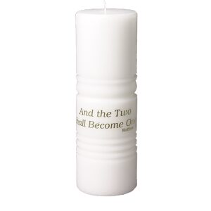 Wedding Candle – “Two Become One”