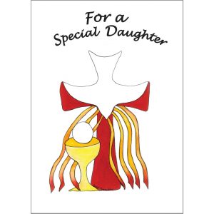 First Communion & Confirmation Daughter Card