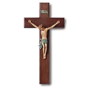 Corpus Crucifix – Hand Painted 10″
