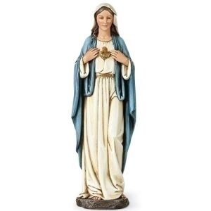 Immaculate Heart Of Mary Statue 10″