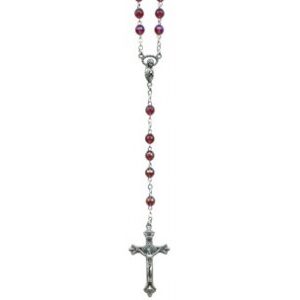 Rosary Iridescent Garnet