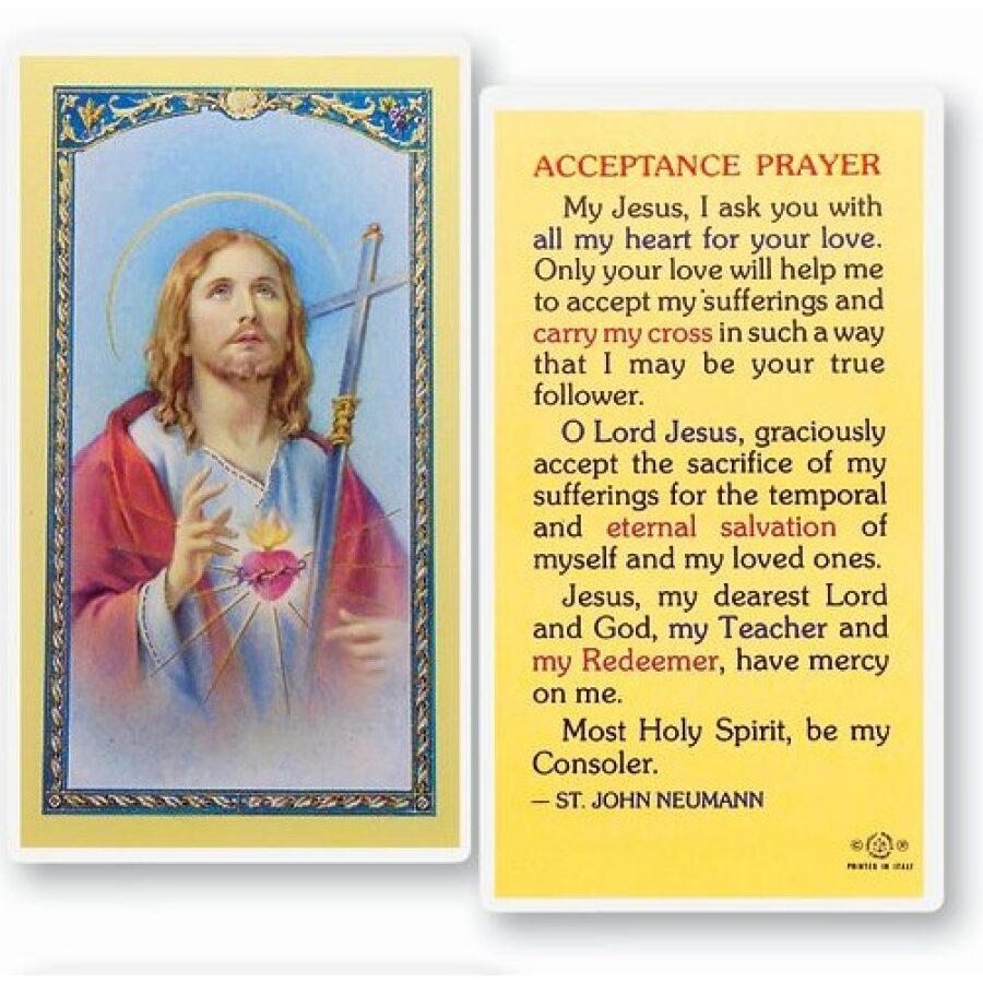 what is the acceptance prayer