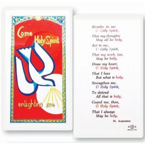 Breathe In My O Holy Spirit Prayer Card