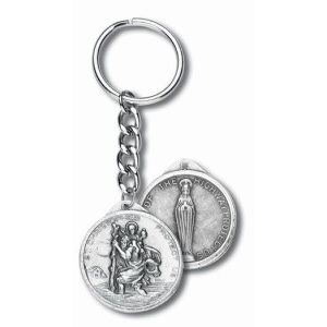 Saint Christopher / Our Lady Of The Highway Key Chain