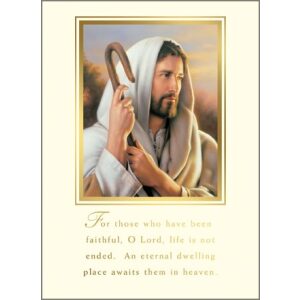 Repose The Lord Is My Shepherd Mass Card