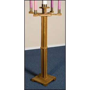 Maple Advent Candle Stand