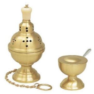 Polish Brass Incense Burner