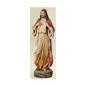 Sacred Heart Of Jesus Indoor Statue 14″
