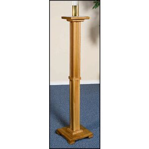 Maple Paschal Candle Stand