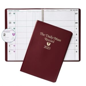 DAILY MASS RECORD BOOK 2023