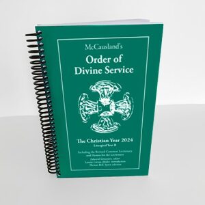 McCausland’s Order of Divine Service 2024