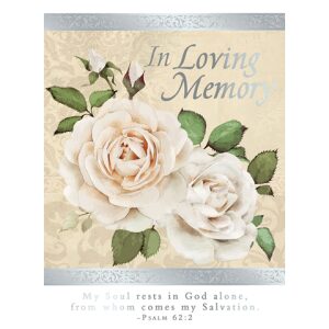 Repose In Loving Memory – Flowers Mass Card