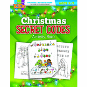 Christmas Secret Codes: Coloring Activity Book