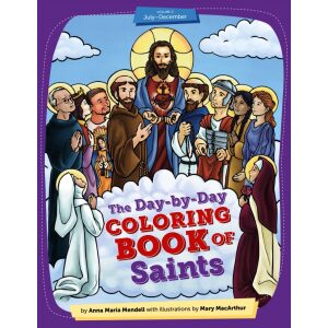 Day-by-Day Coloring Book of Saints Volume 2
