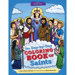 Day-by-Day Coloring Book of Saints Volume 1 2nd Edition