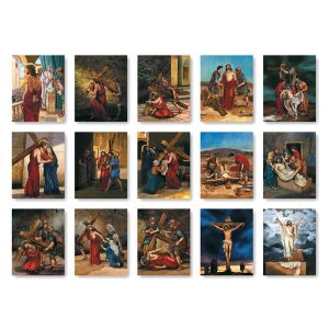 Stations of the Cross Banners Set of 15