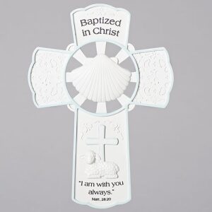 Baptism Wall Cross