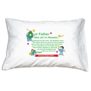 Little Angels Prayer Pillowcase: Our Father