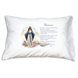 Our Lady of Grace: Memorare Pillowcase