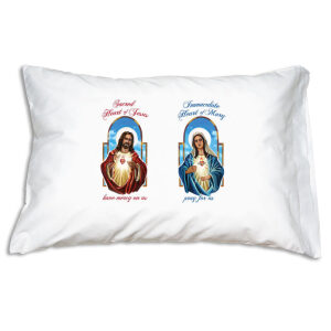 Sacred & Immaculate Hearts Pillowcase