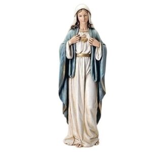 37″H IMMACULATE HEART OF MARY FIGURE; RENAISSANCE COLLECTION