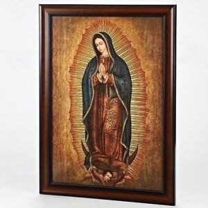 27″H OUR LADY OF GUADALUPE FRAMED ART