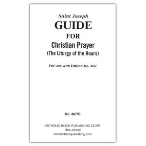 Guide for Christian Prayer Large Print 2024