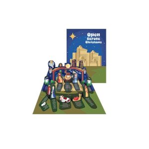 Nativity Window Calendar Pop Up