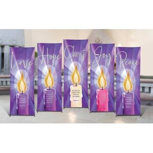 Advent Banner Set of 5