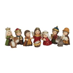 Nativity 1.75″ Children’s 9 Piece