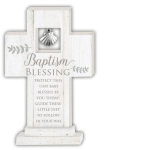 Baptism Blessing 6″ Standing Cross