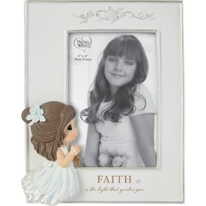 Precious Moments Faith is the Light That Guides You Girl Photo Frame