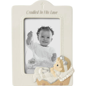 Precious Moments Cradled in His Love Girl Photo Frame