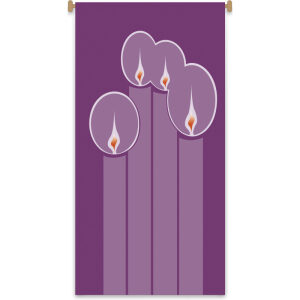 Advent Candles Banner