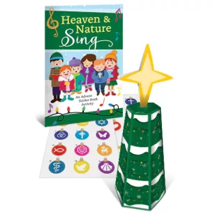 HEAVEN AND NATURE SING STICKER BOOK AND POSTER COMBO