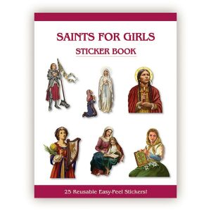 Saints For Girls Sticker Book