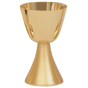 Chalice and Paten Gold Plated