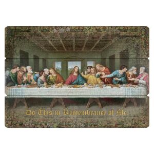 Last Supper 27″  Da Vinci Decorative Panel