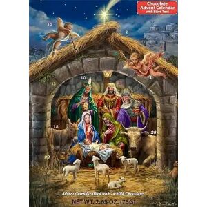 Advent Calendar – In The Manger – Chocolate