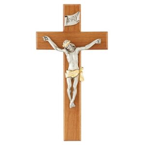 Crucifix 12″ with Two Tone Corpus