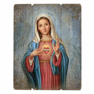 Immaculate Heart 27″ Decorative Panel