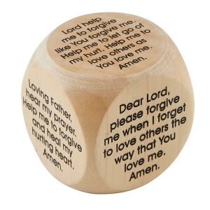 Forgiveness Prayer Cube