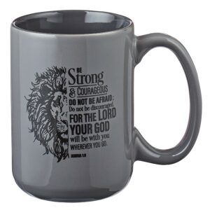 Be Strong Lion Coffee Mug