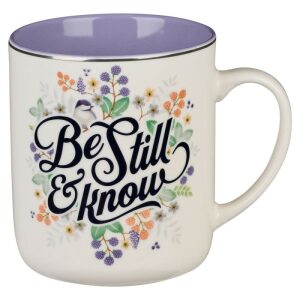 Be Still Ceramic Coffee Mug