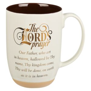The Lord’s Prayer White Ceramic Coffee Mug