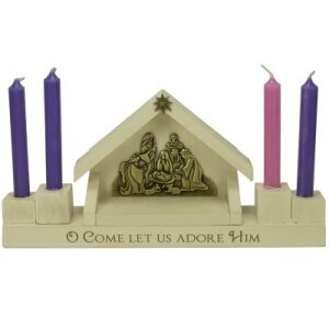 O Come Let Us Adore Him Advent Wreath
