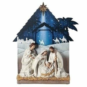 Nativity-With Printed Stable