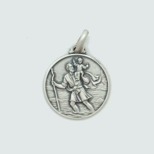 Saint Christopher Medal Sterling Silver
