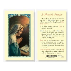 Nurse’s Prayer Holy Card