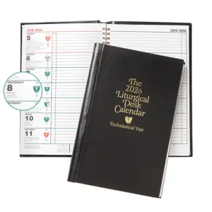 Liturgical Desk Calendar Hard Cover 2026